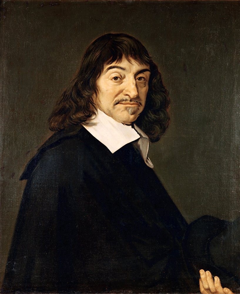 Retrato de Descartes: copia según un retrato de Frans Hals (hacia 1649). Museo del Louvre.