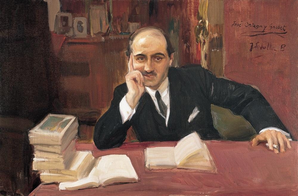José Ortega y Gasset, retrato de Joaquín Sorolla (1918). Hispanic Society of America, Nueva York.