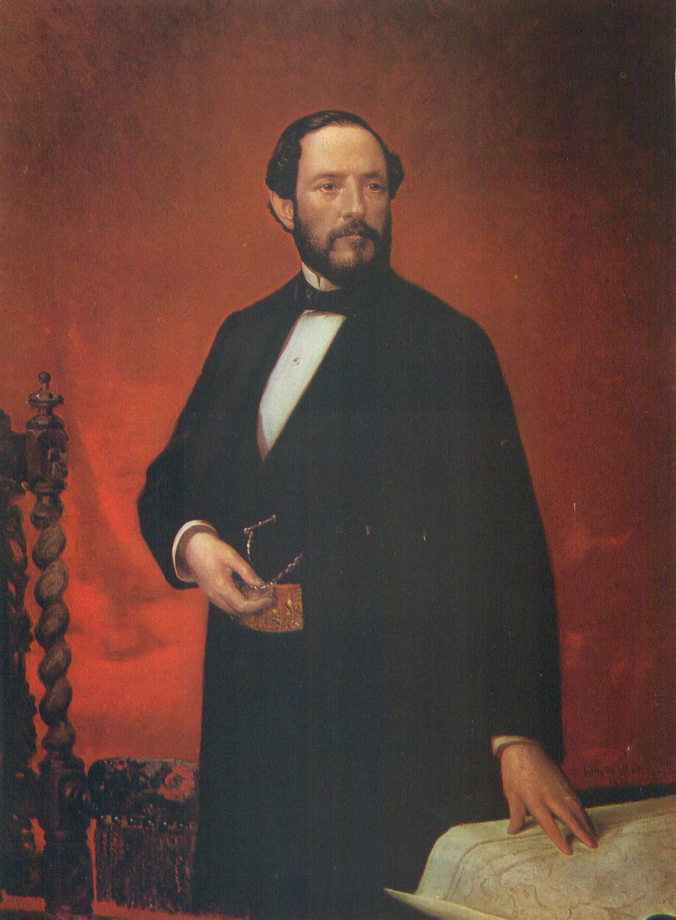 Juan Prim, el hombre fuerte del Sexenio, retratado por Luis de Madrazo en 1870, el año de su asesinato.