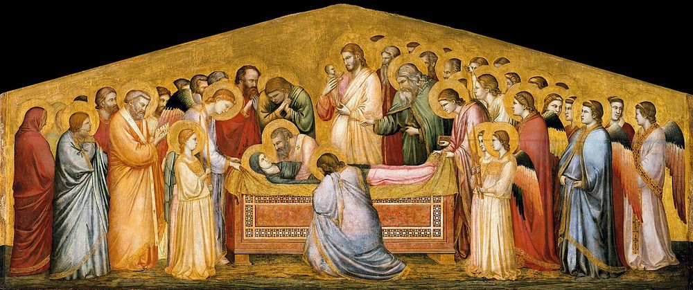 Dormición de la Virgen, Giotto di Bondone