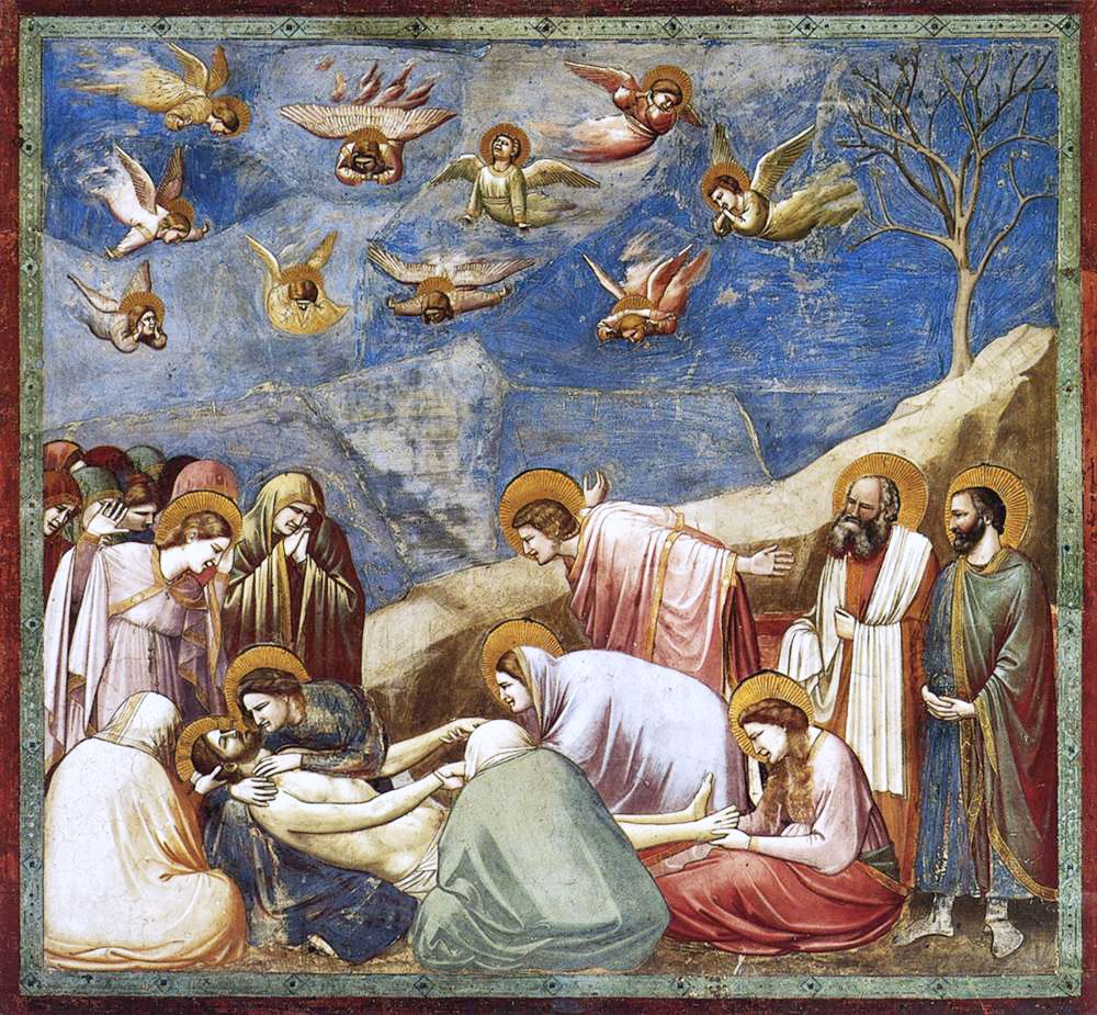 Llanto sobre Cristo muerto, Giotto di Bondone
