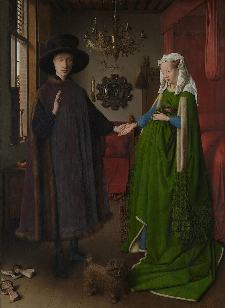 El matrimonio Arnolfini, Jan van Eyck
