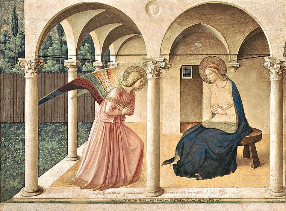 La Anunciación (convento de San Marcos de Florencia), Fra Angelico