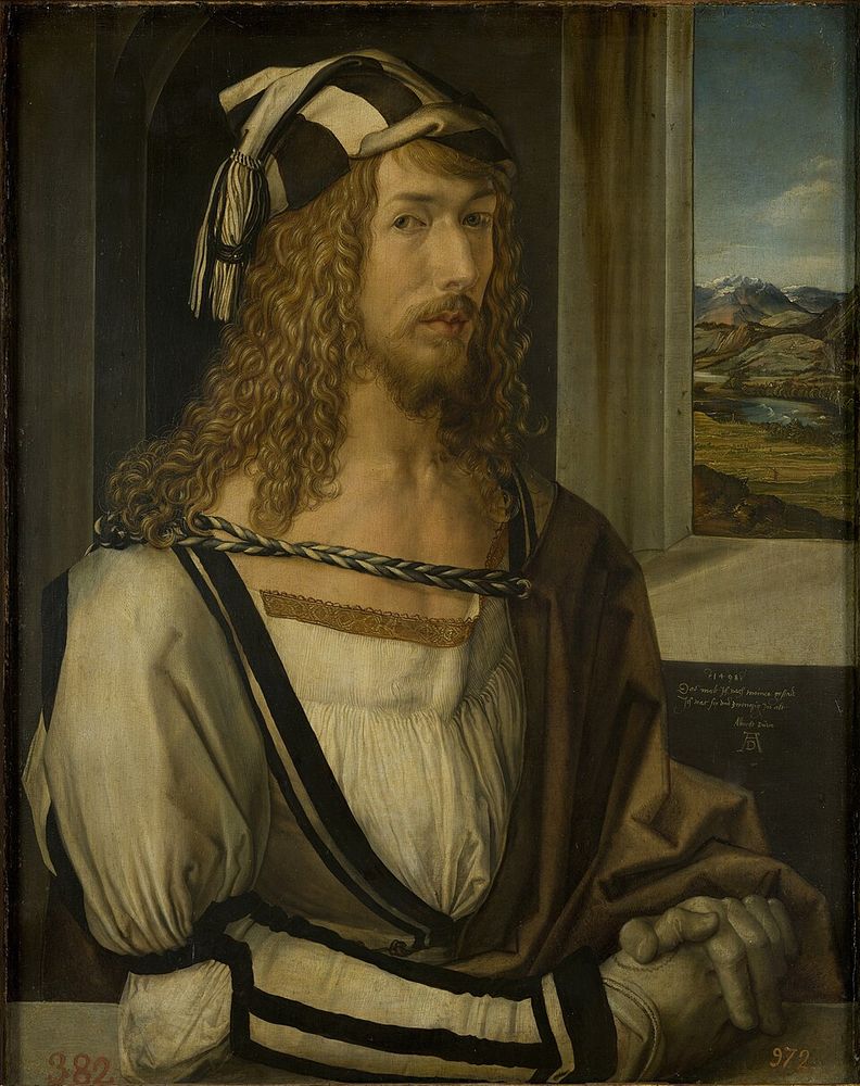 Autorretrato (1498), Alberto Durero