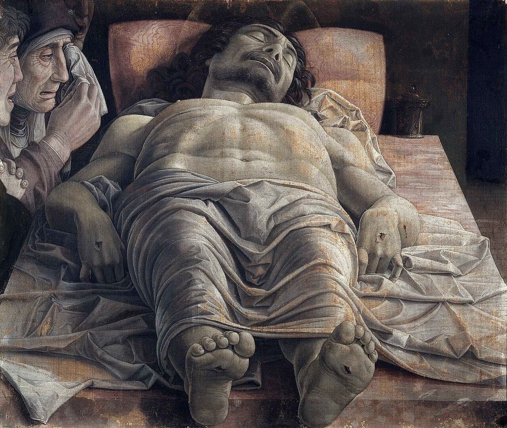 Cristo muerto, Andrea Mantegna