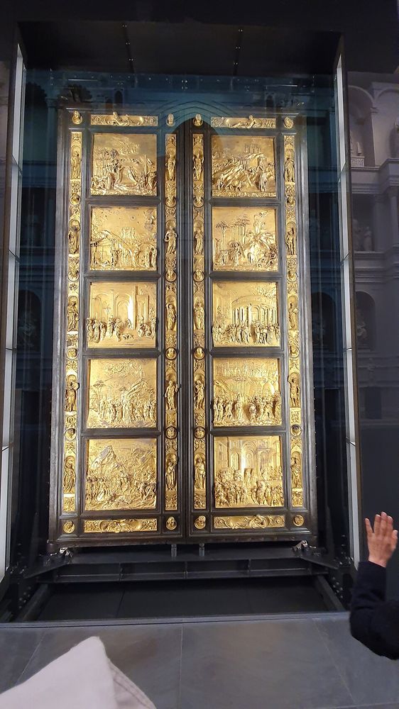 Puertas del Paraíso (baptisterio de Florencia), Lorenzo Ghiberti