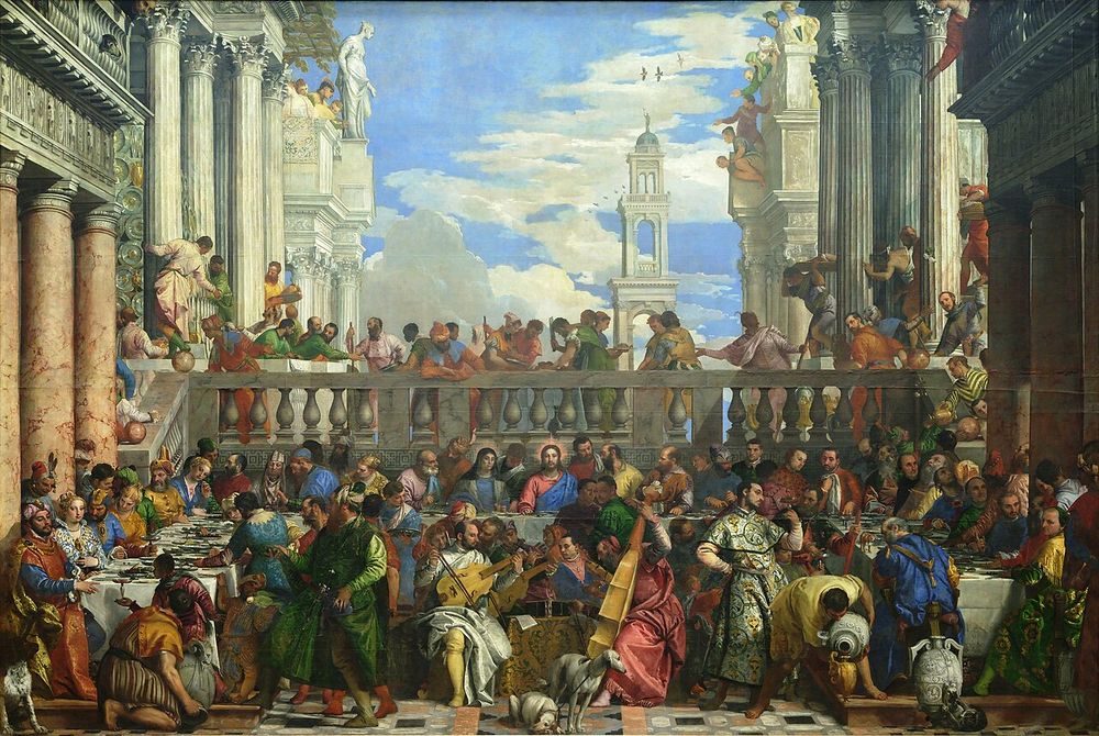 Las bodas de Caná, Paolo Veronés