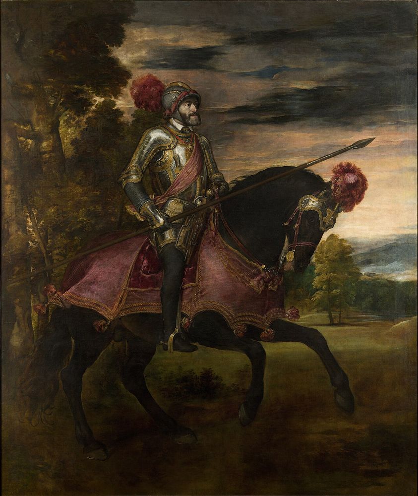 Carlos V en la batalla de Mühlberg, Tiziano