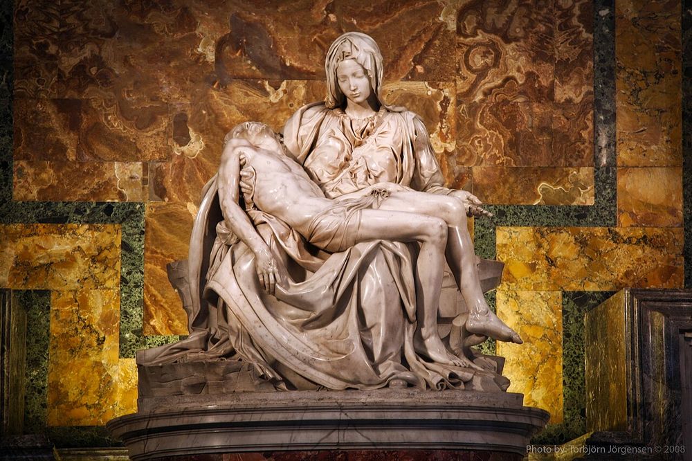 Piedad del Vaticano, Miguel Ángel