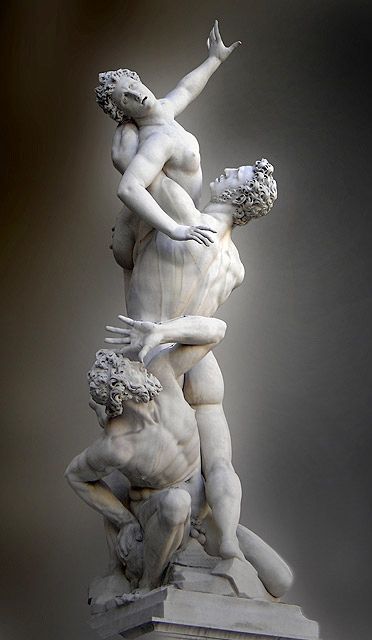 El rapto de las sabinas, Giambologna