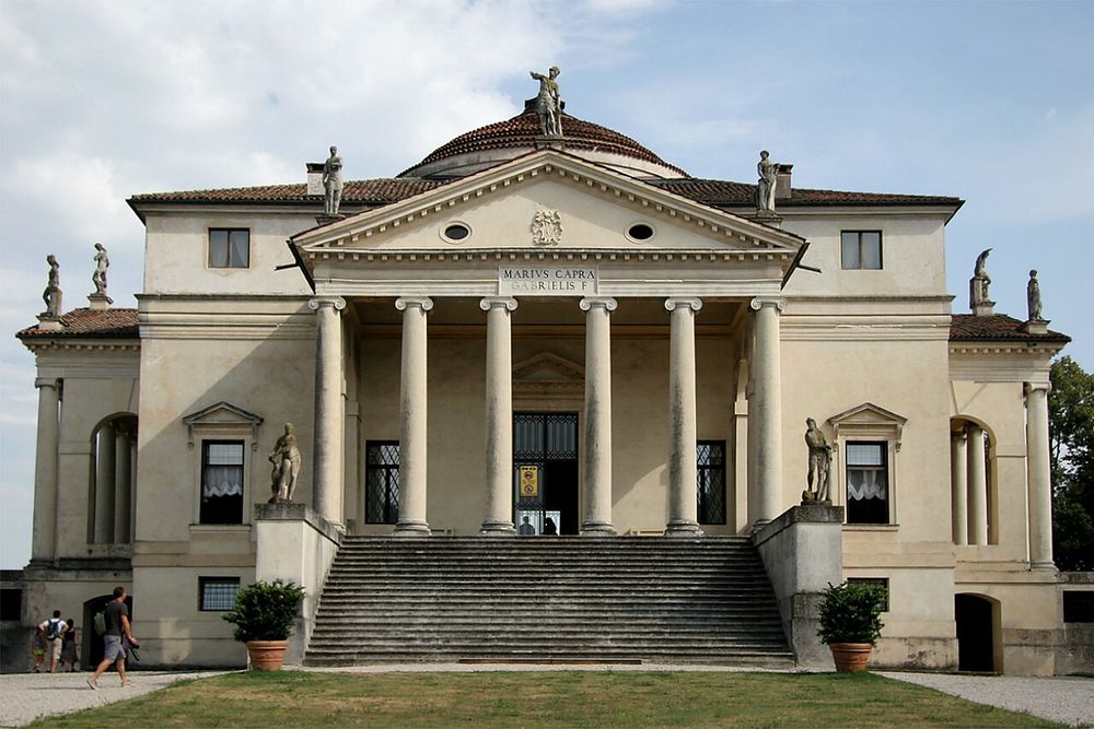 Villa Capra (La Rotonda), Andrea Palladio (terminada por Vincenzo Scamozzi)
