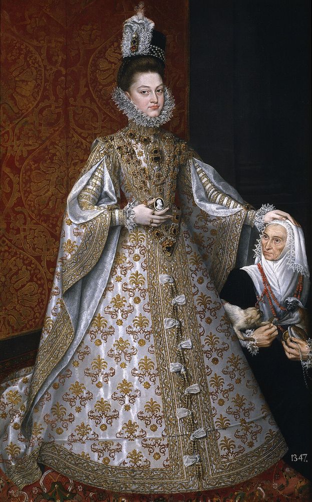 La infanta Isabel Clara Eugenia y Magdalena Ruiz, Alonso Sánchez Coello
