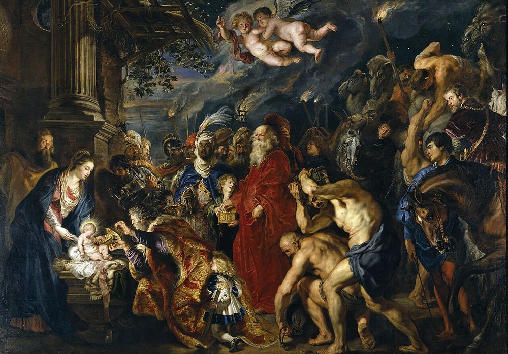 La Adoración de los Magos, Pedro Pablo Rubens
