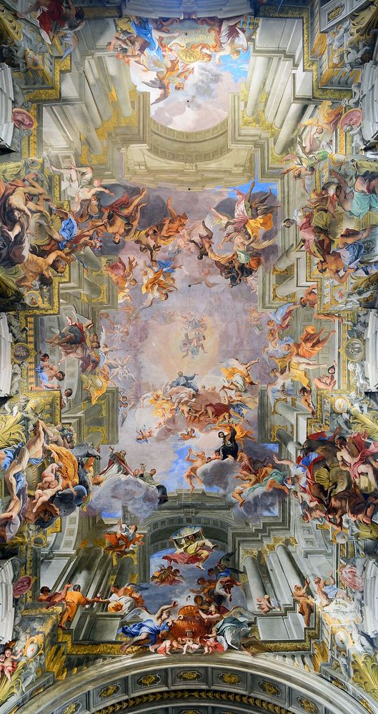 Apoteosis de san Ignacio, Andrea Pozzo