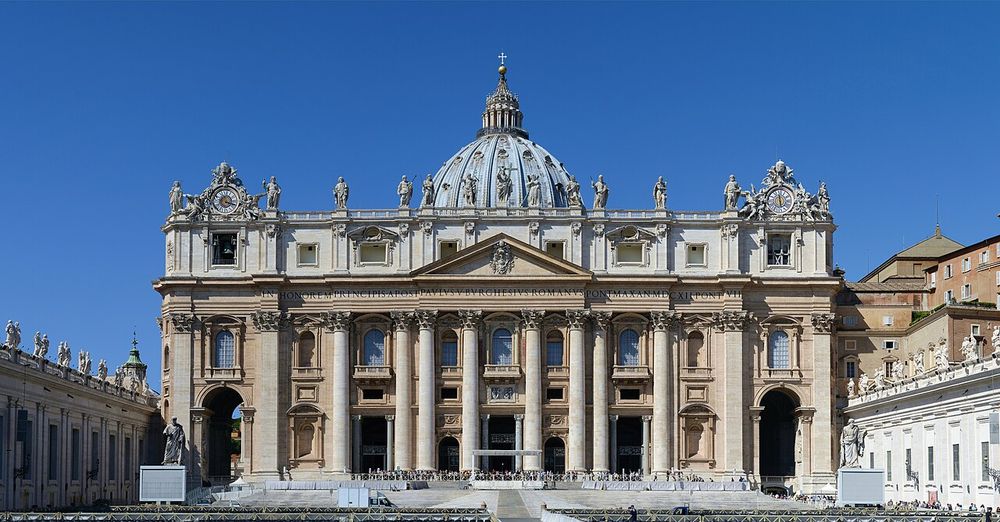 Fachada de San Pedro del Vaticano, Carlo Maderno