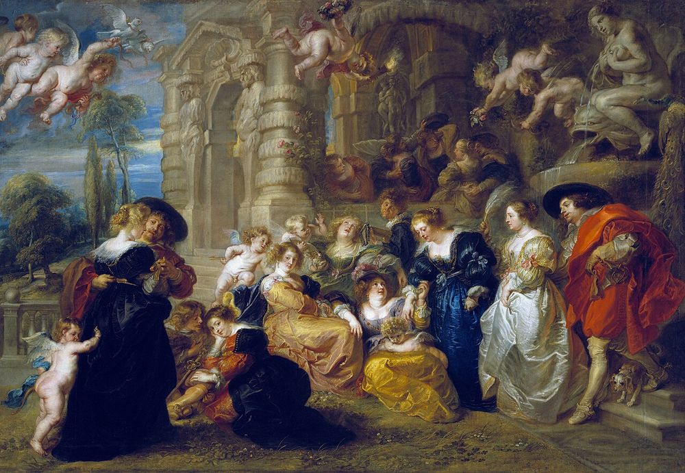 El jardín del amor, Pedro Pablo Rubens