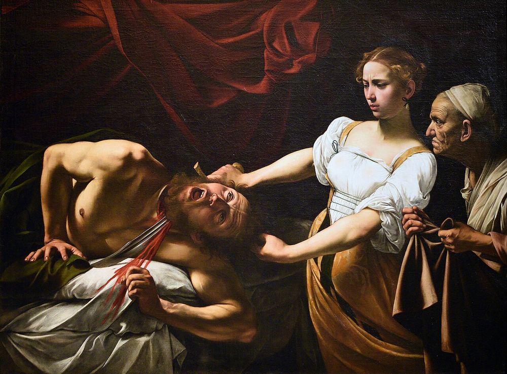 Judit y Holofernes, Caravaggio