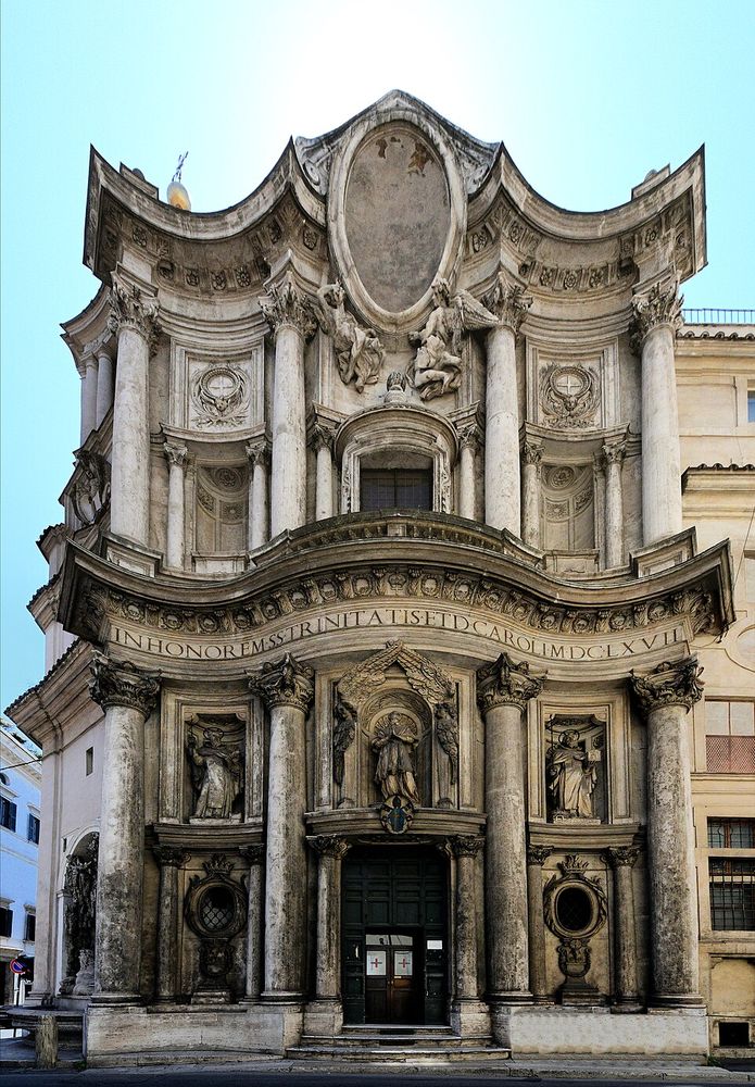 San Carlo alle Quattro Fontane, Francesco Borromini