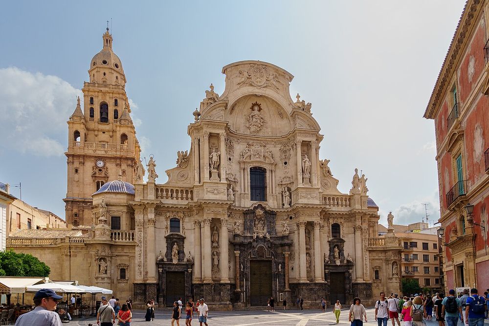 Imafronte de la catedral de Murcia, Jaime Bort