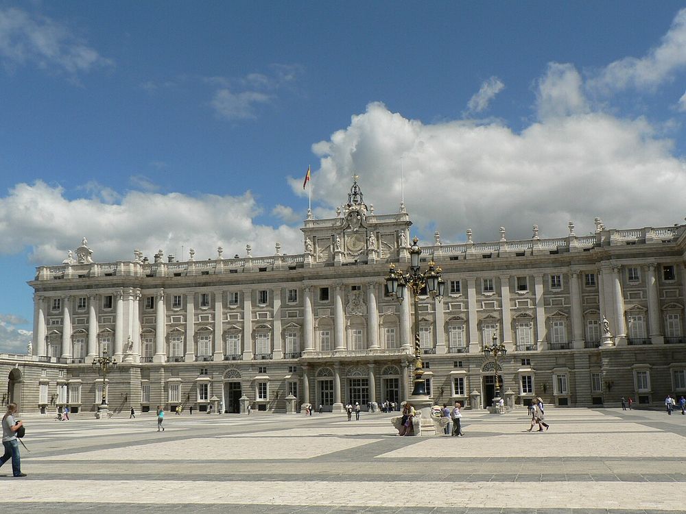 Palacio Real de Madrid, Filippo Juvarra (proyecto) y Giovanni Battista Sacchetti