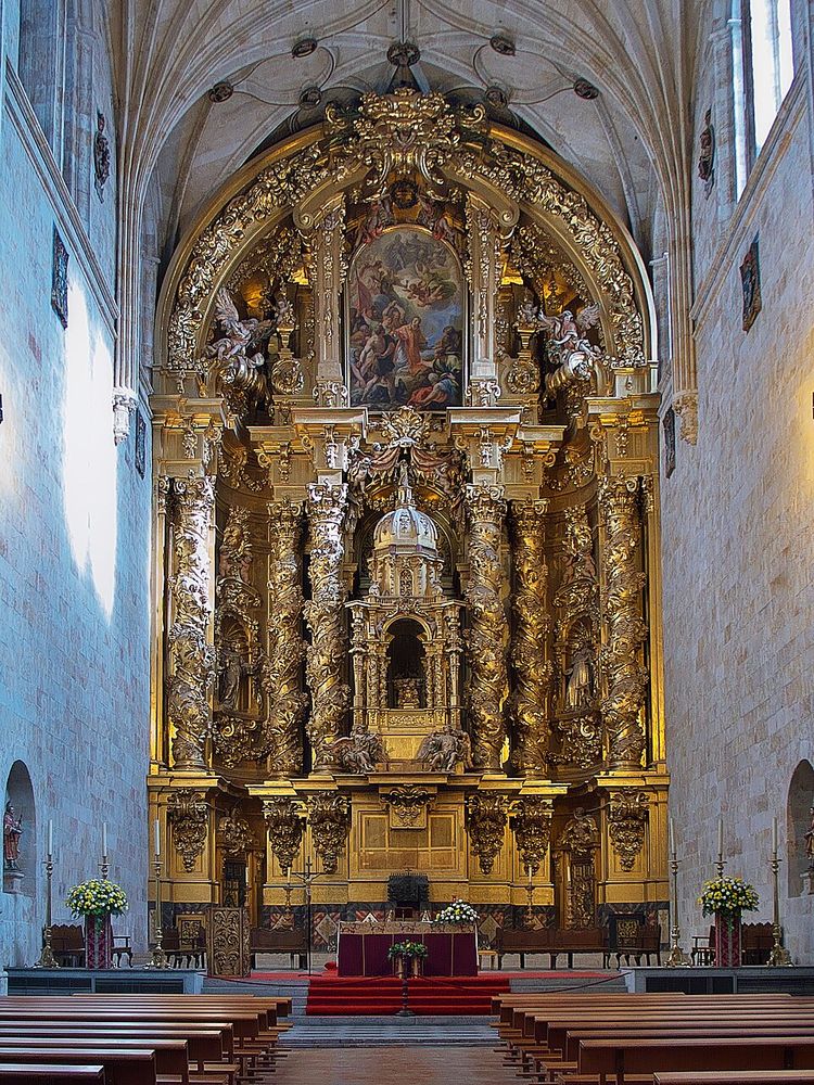 Retablo mayor de San Esteban, José Benito de Churriguera