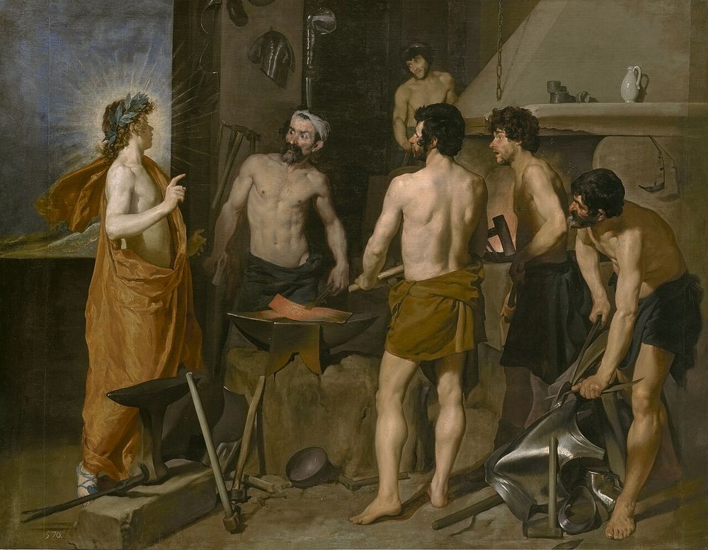 La fragua de Vulcano, Diego Velázquez