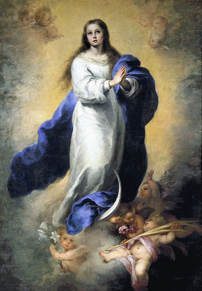 La Inmaculada de El Escorial, Bartolomé Esteban Murillo