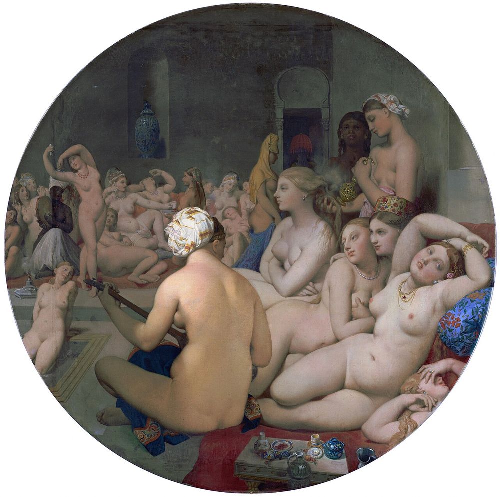 El baño turco, Jean-Auguste-Dominique Ingres