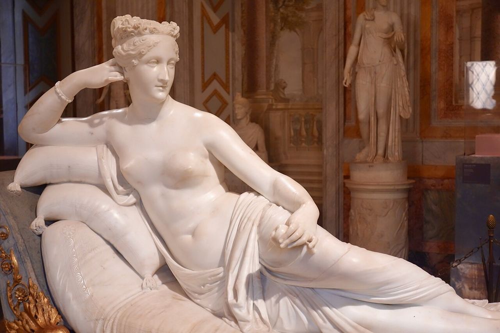 Paulina Bonaparte como Venus vencedora, Antonio Canova