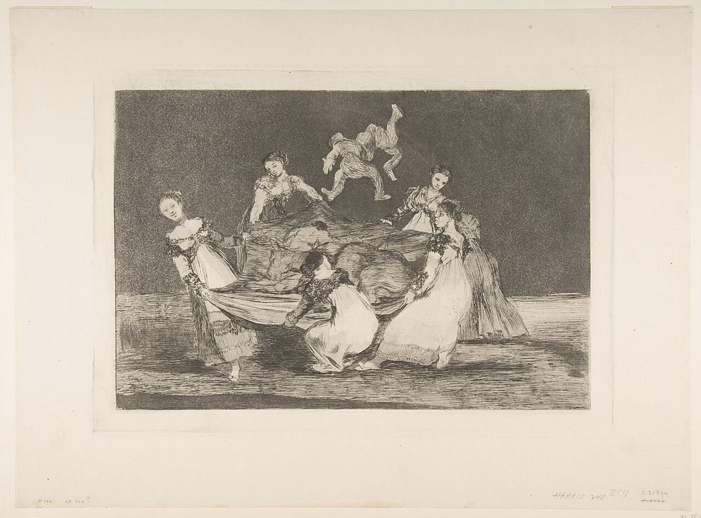 Disparate femenino (Disparates, n.º 1), Francisco de Goya