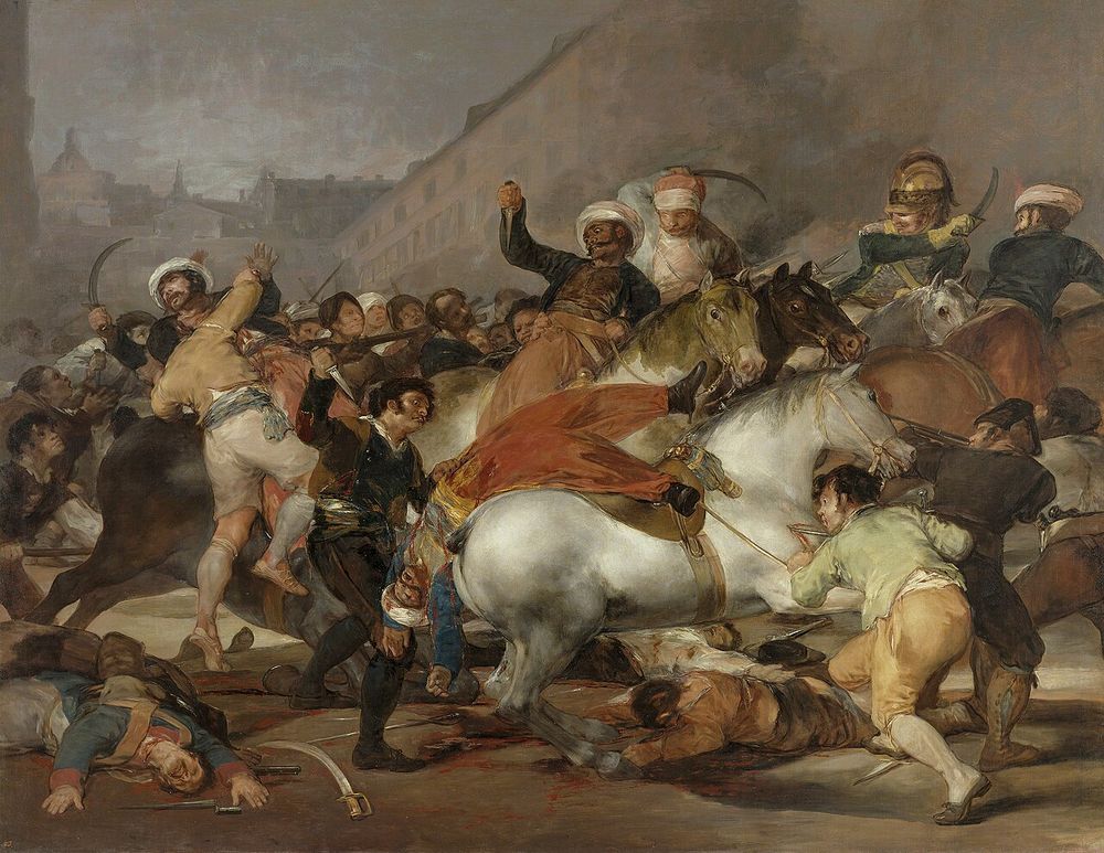 El 2 de mayo de 1808 en Madrid o La lucha con los mamelucos, Francisco de Goya