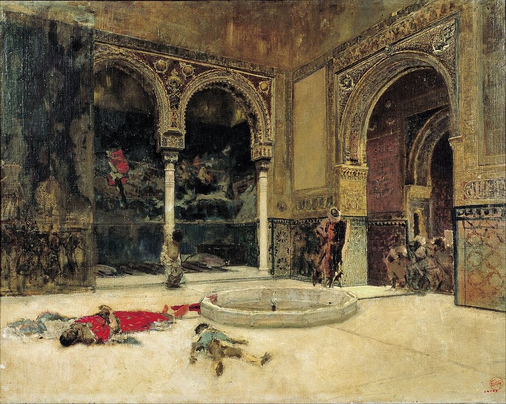 La matanza de los Abencerrajes, Marià Fortuny