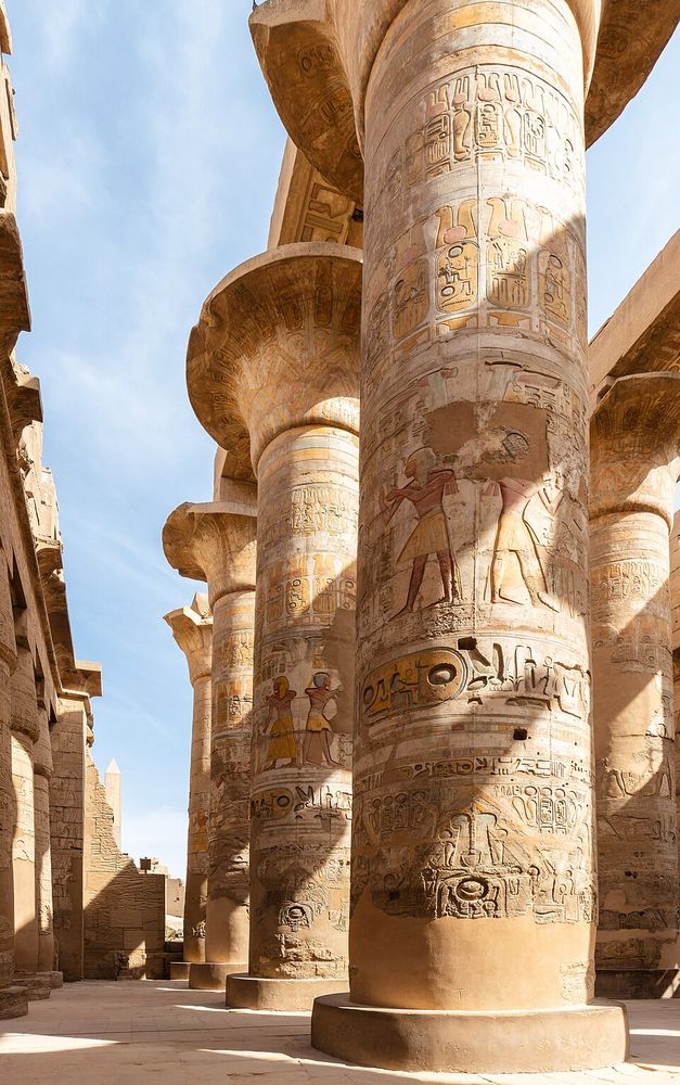 Templo de Amón en Karnak, Anónimo (obra de muchos faraones)