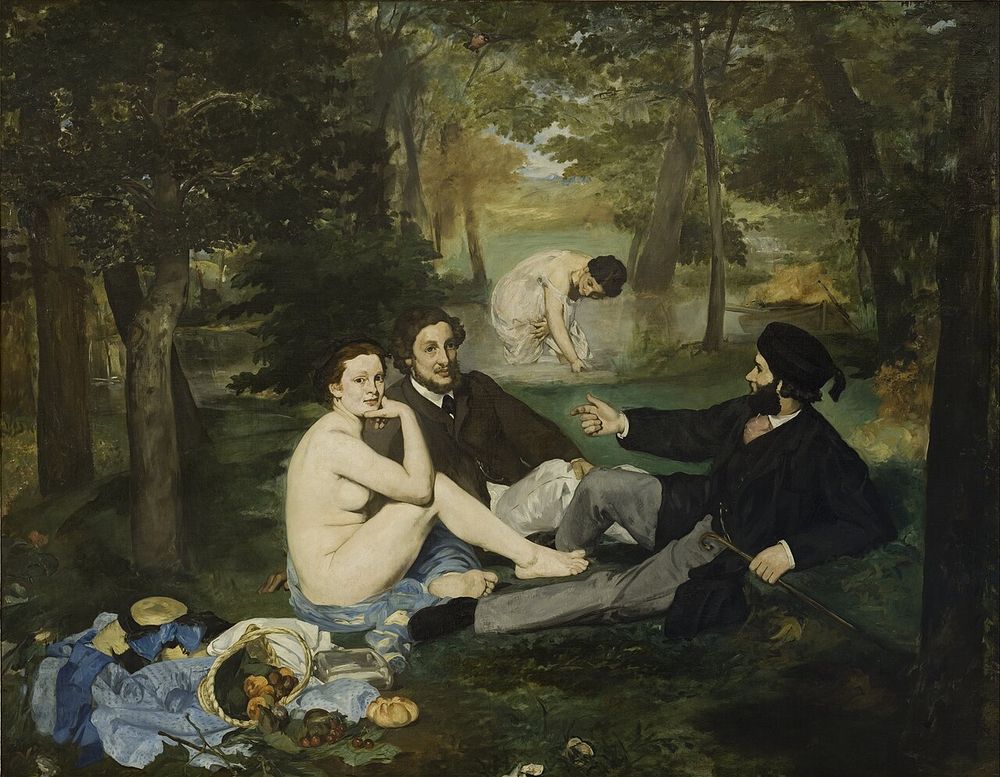 El almuerzo sobre la hierba, Édouard Manet