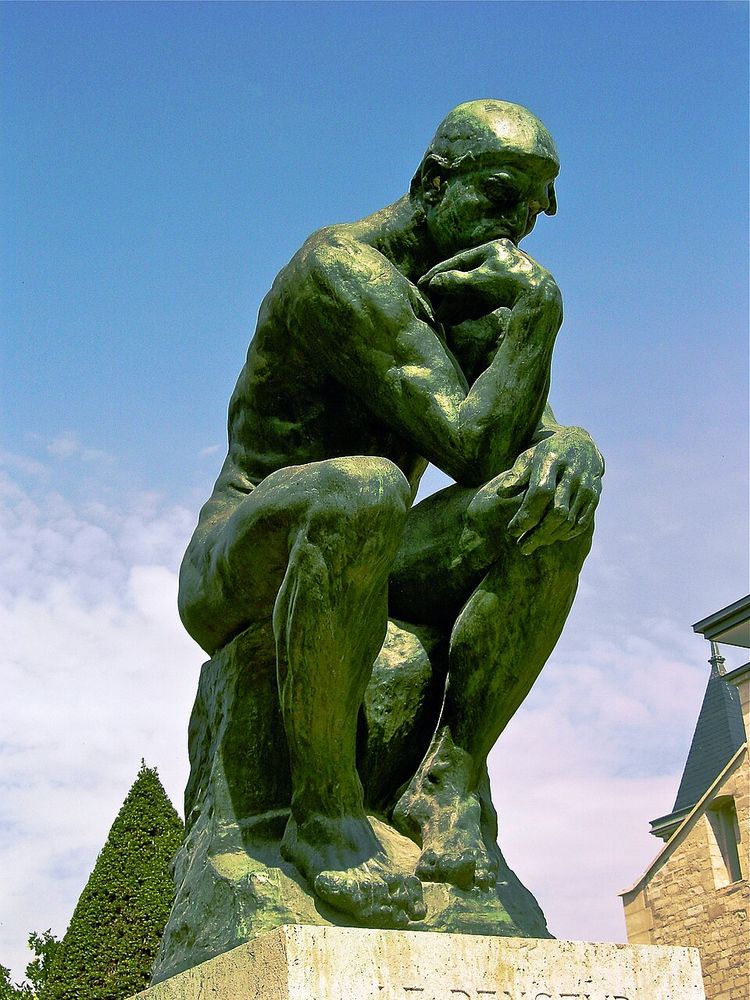 El pensador, Auguste Rodin