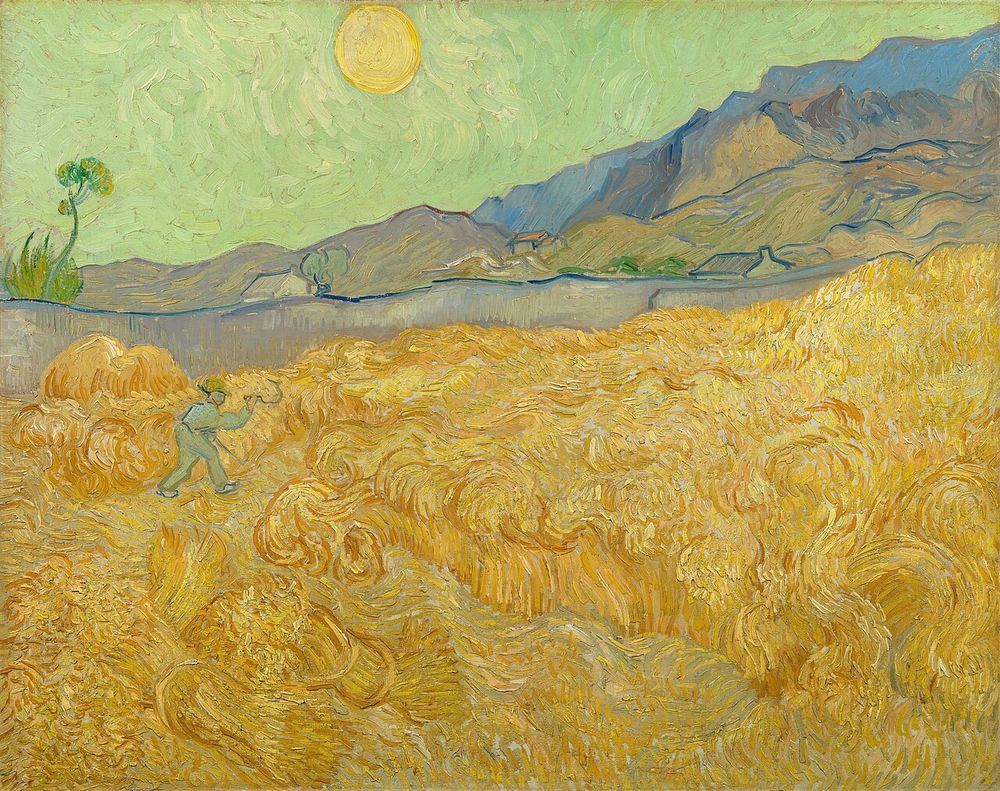El segador, Vincent van Gogh