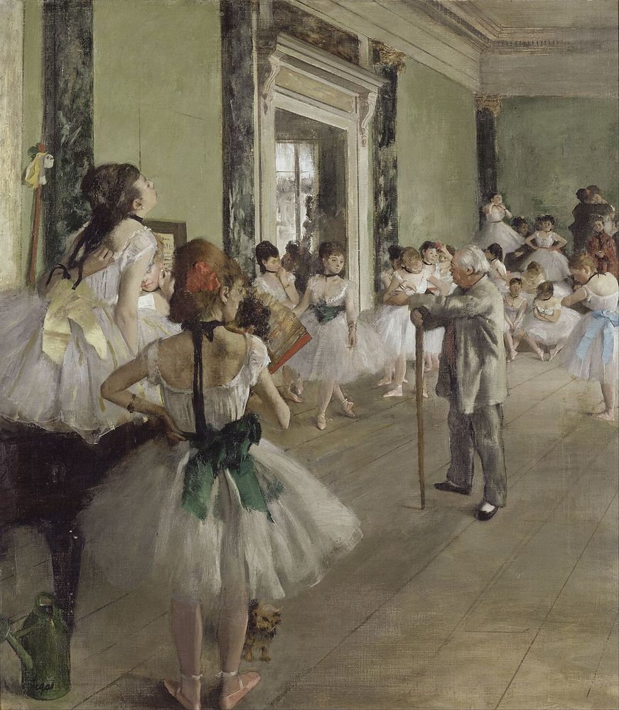 La clase de baile, Edgar Degas