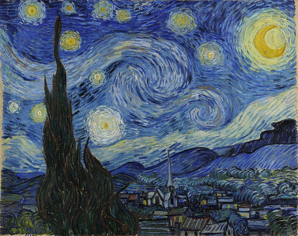 La noche estrellada, Vincent van Gogh