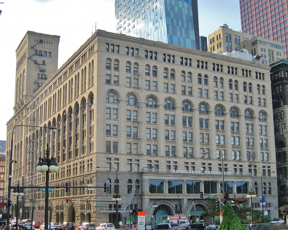 Auditorium Building de Chicago, Dankmar Adler y Louis Sullivan