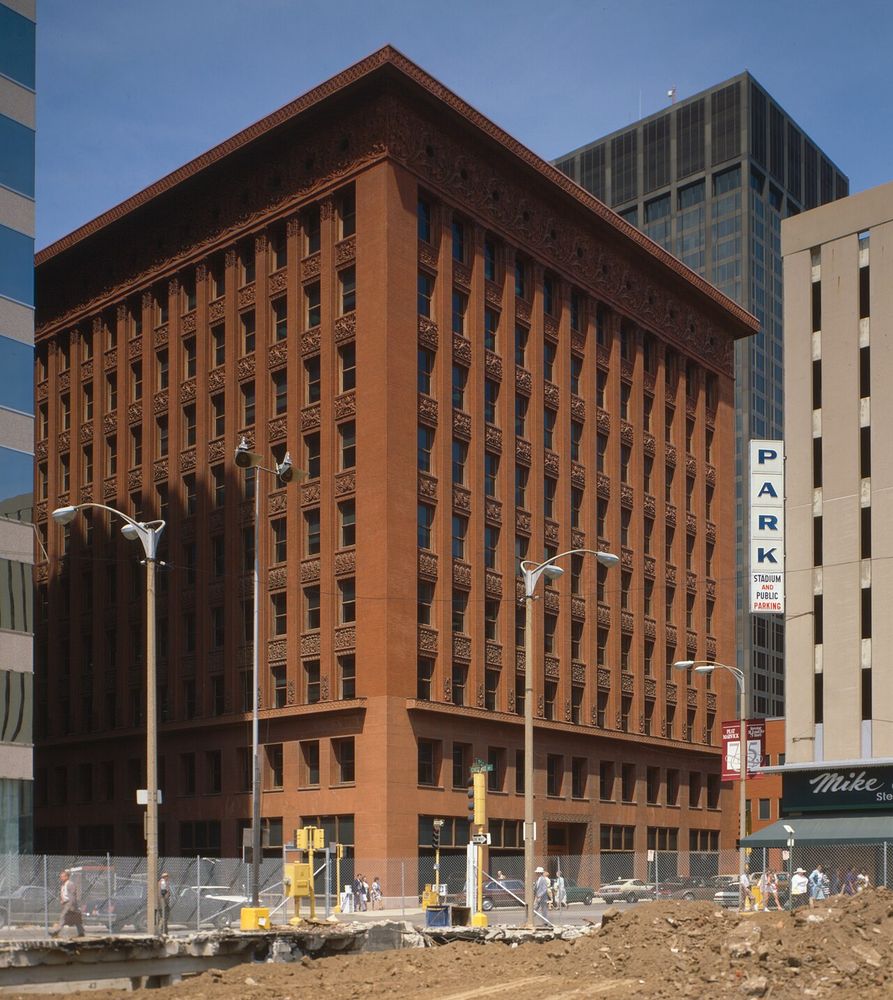 Edificio Wainwright, Dankmar Adler y Louis Sullivan