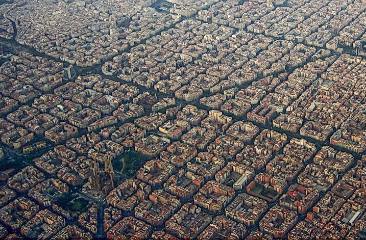 Ensanches urbanos del s. XIX (París, Madrid y Barcelona), Georges-Eugène Haussmann (París), Carlos María de Castro (Madrid) e Ildefons Cerdà (Barcelona)