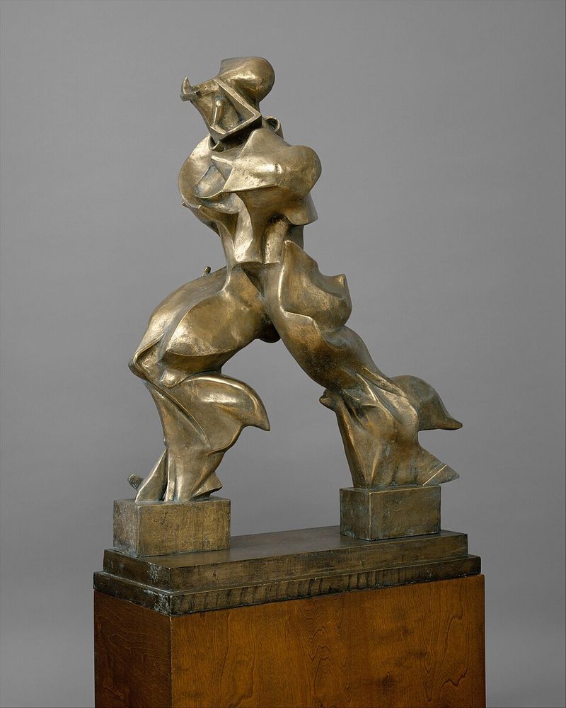 Formas únicas de continuidad en el espacio, Umberto Boccioni
