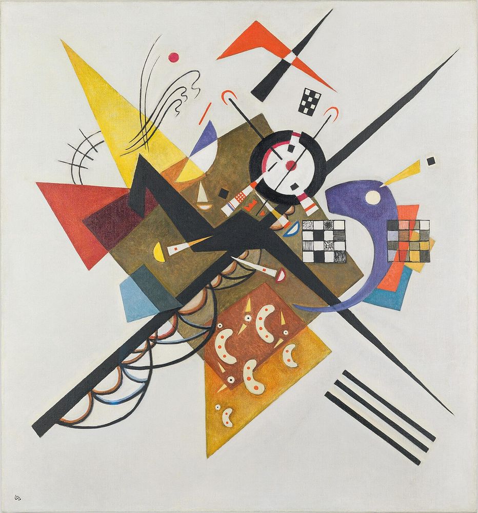Sobre blanco II, Vasili Kandinsky