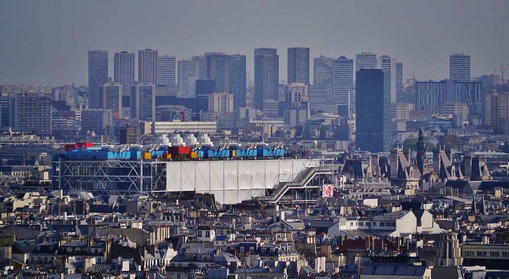 Centro Pompidou, Renzo Piano y Richard Rogers