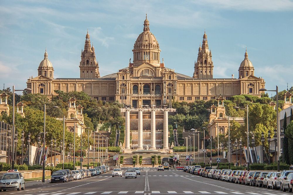 Palacio Nacional de Montjuïc (MNAC), Eugenio P. Cendoya, Enric Catà y Pere Domènech i Roura