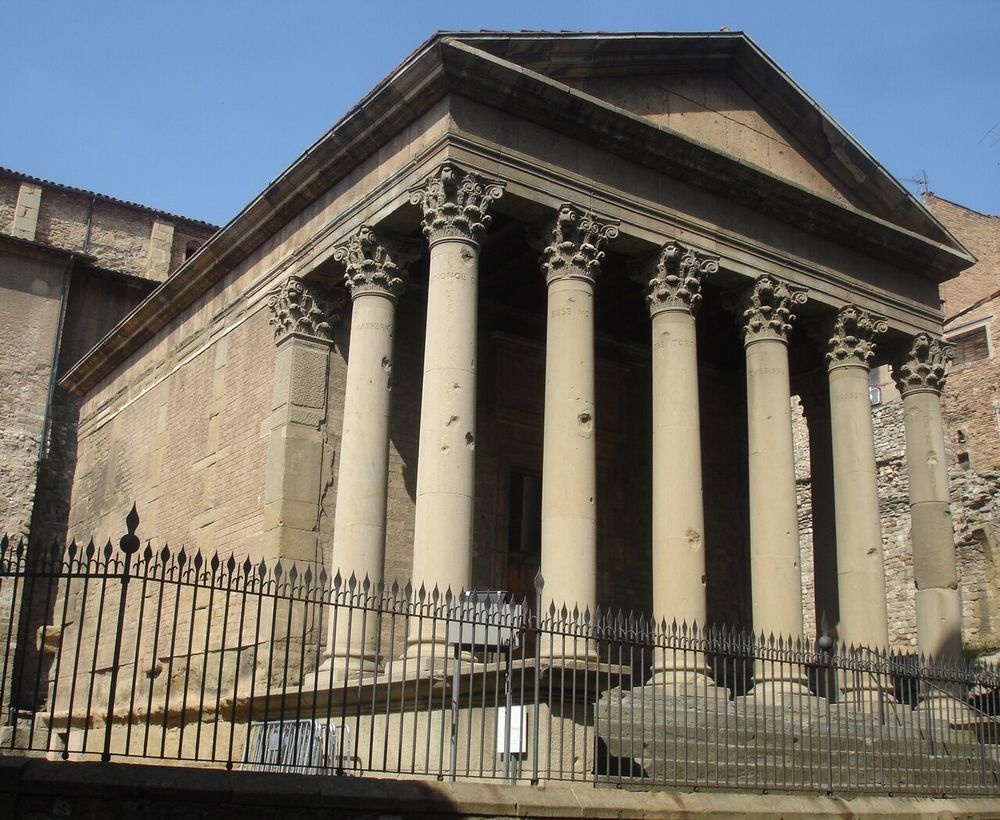 Templo romano de Vic, Anónimo