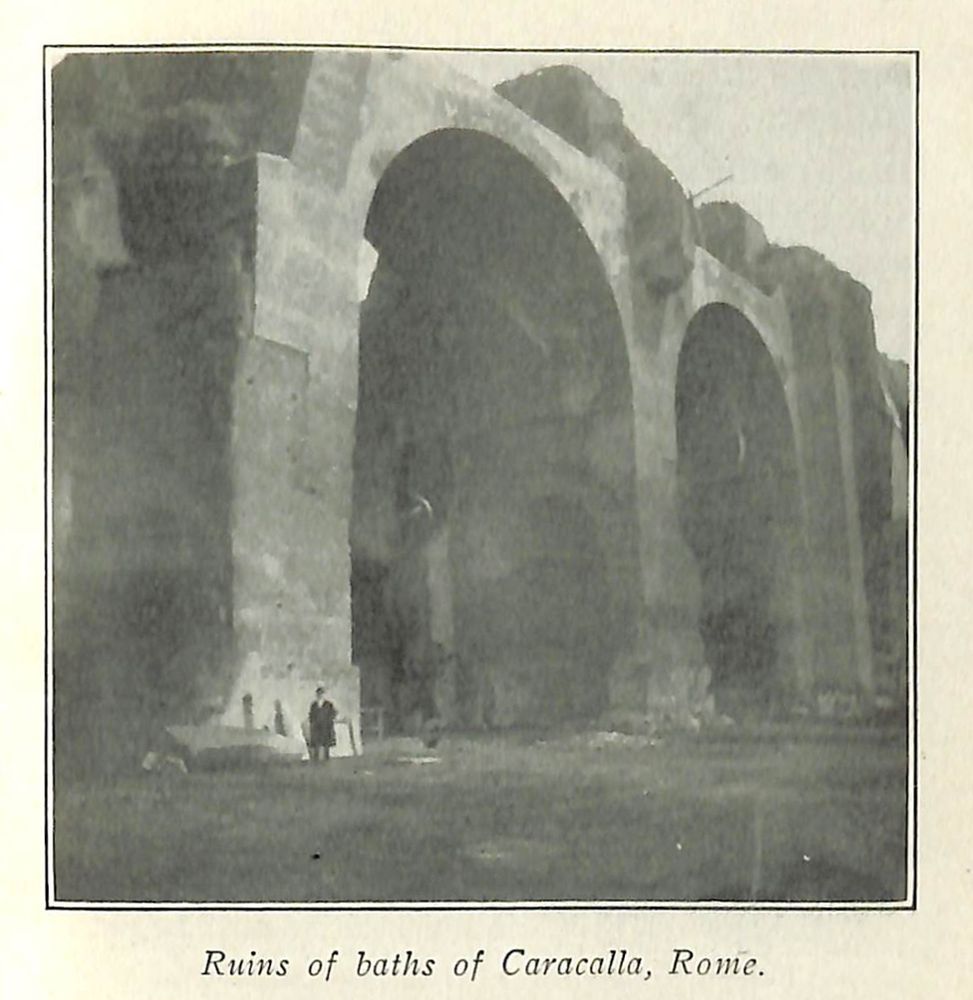 Termas de Caracalla, Anónimo (promovidas por el emperador Caracalla)