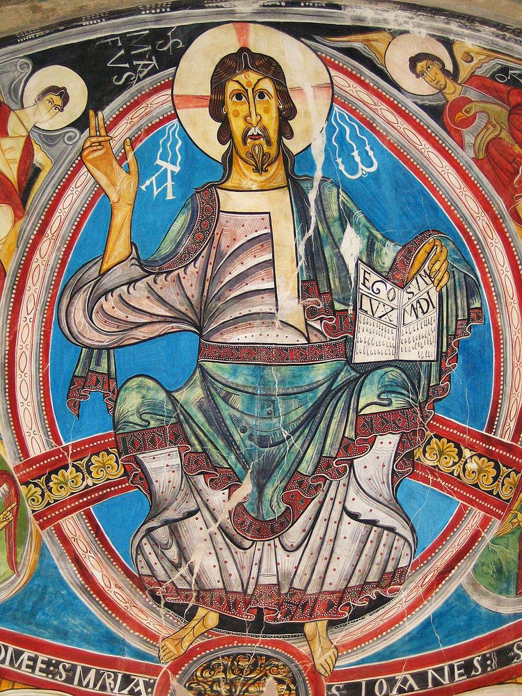 Pantocrátor de Sant Climent de Taüll (ábside), Maestro de Taüll