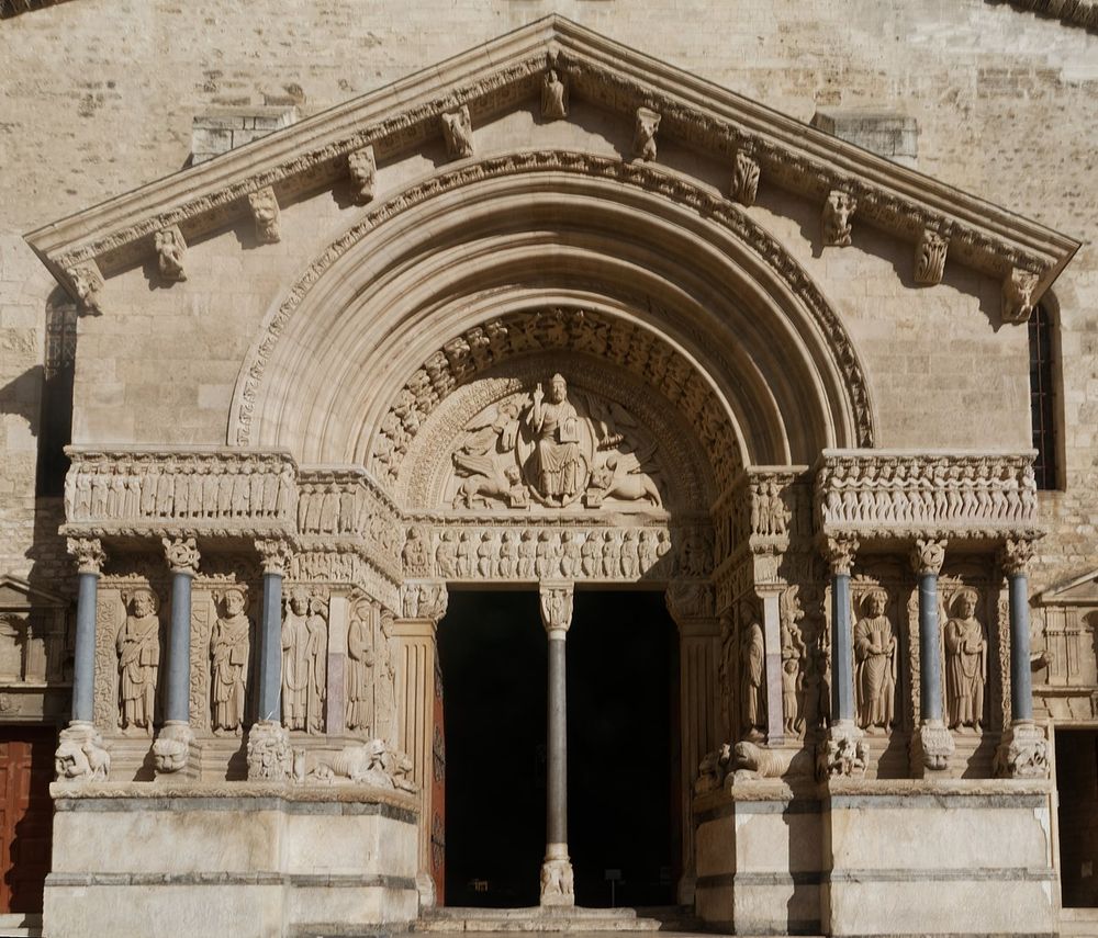 Portada de Saint-Trophime de Arlés, Anónimo