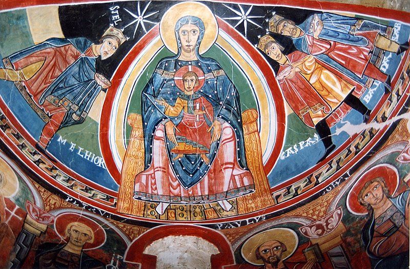 Pinturas del ábside de Santa María de Taüll, Maestro de Santa Maria de Taüll